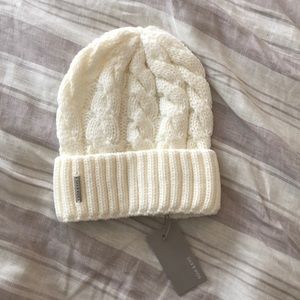 Soia & Kyo Ribbed Beanie in Vanilla